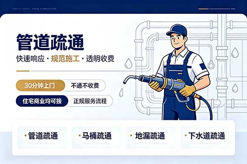 长安管道疏通