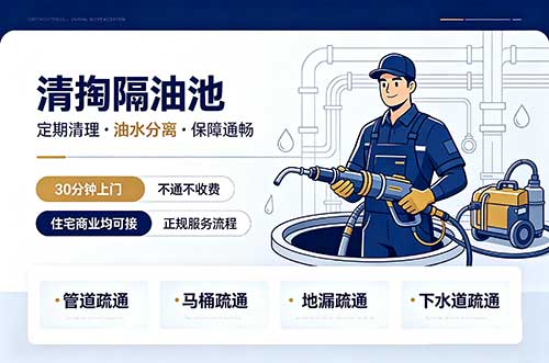 长安清掏隔油池